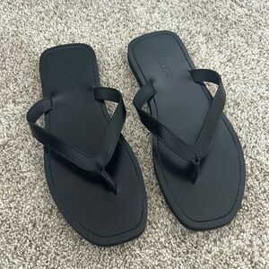 J. Crew Black Women's Sandals / Flip Flops